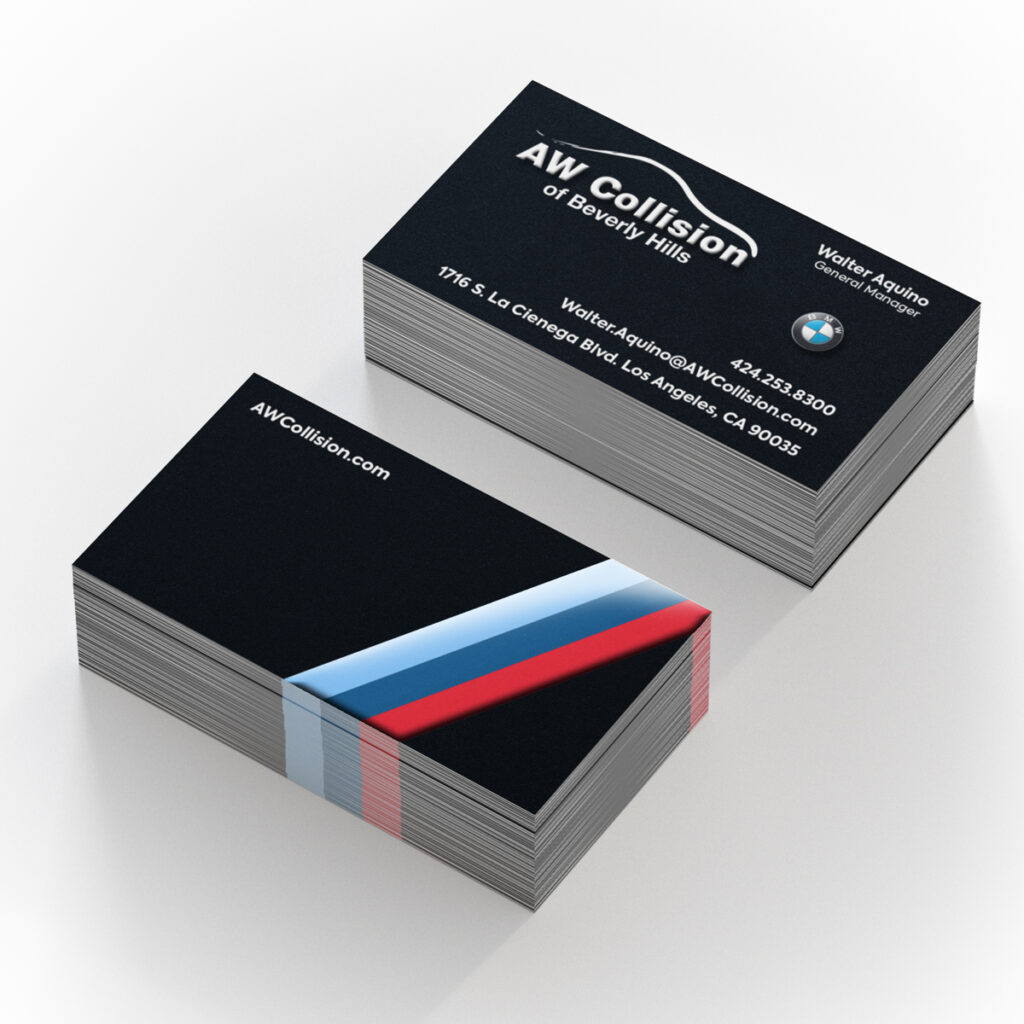 Raised Spot Uv Business Cards Nize Printing